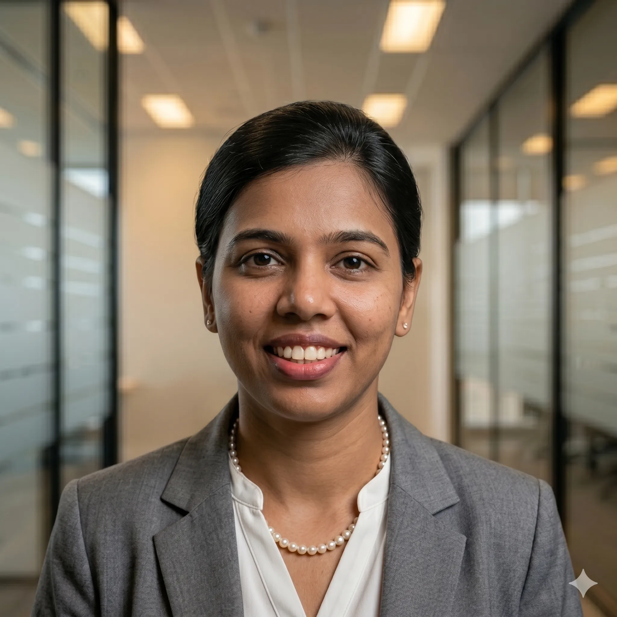 Portrait of Swetha Ranganathan, Founder & Chartered Accountant of Strategy Circle